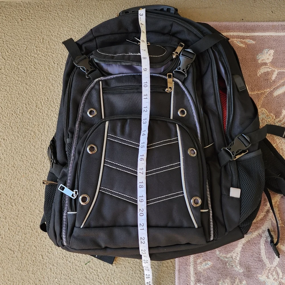 Laptop backpack big XL spacious unisex
